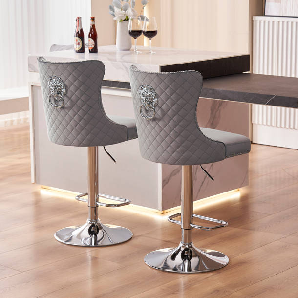 Rosdorf Park Tilford Swivel Adjustable Height Stool & Reviews Wayfair